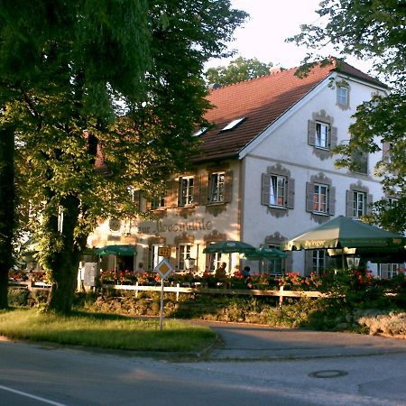 Gasthaus Zur Moosmuehle Huglfing Buitenkant foto